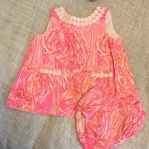 Lilly Pulitzer Pink and Orange Kids Top